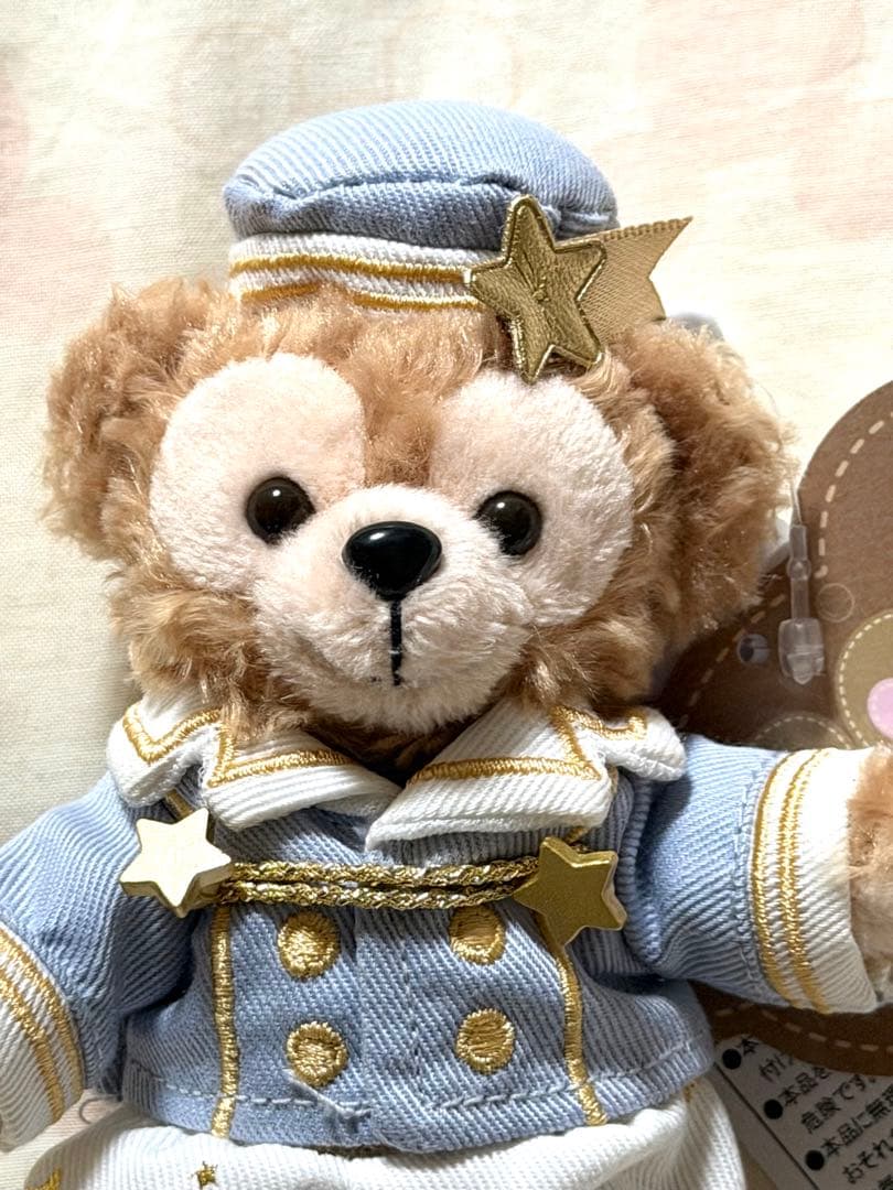 お顔厳選 ダッフィー ぬいぐるみバッジ 20周年 復刻版 スターリー