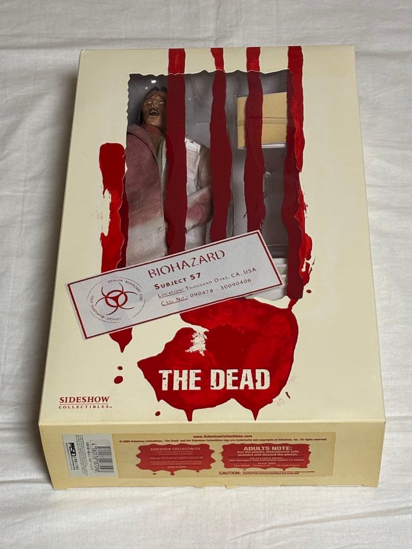サイドショー　バイオハザード　subject57 サイドショウ SIDESHOW ザ デッド THE DEAD バイオハザード BIOHAZARD