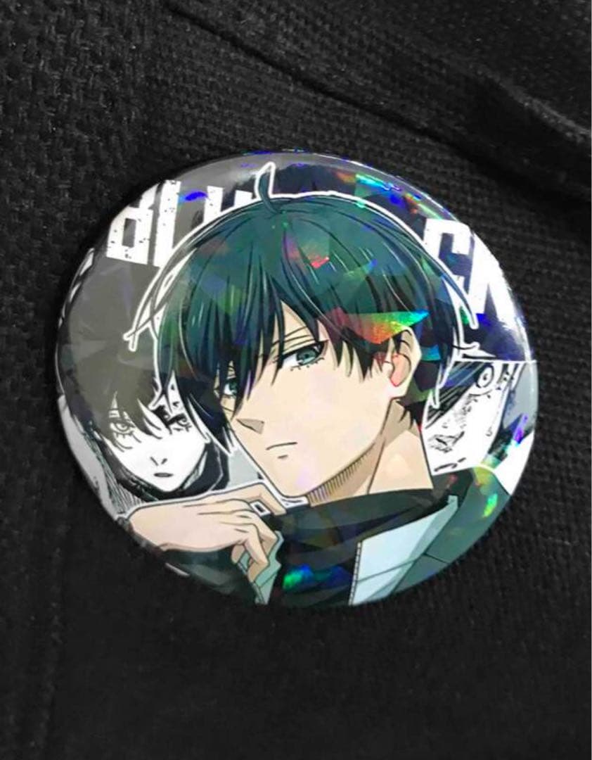 糸師凛 ブルーロック ホログラム缶バッジ - メルカリ