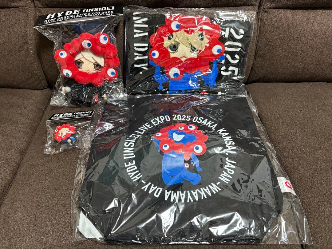 HYDE INSIDE LIVE EXPO 2025 グッズ4点セット HYDE [INSIDE] LIVE 2025 WORLD TOUR 通信販売のお知らせ – HYDE