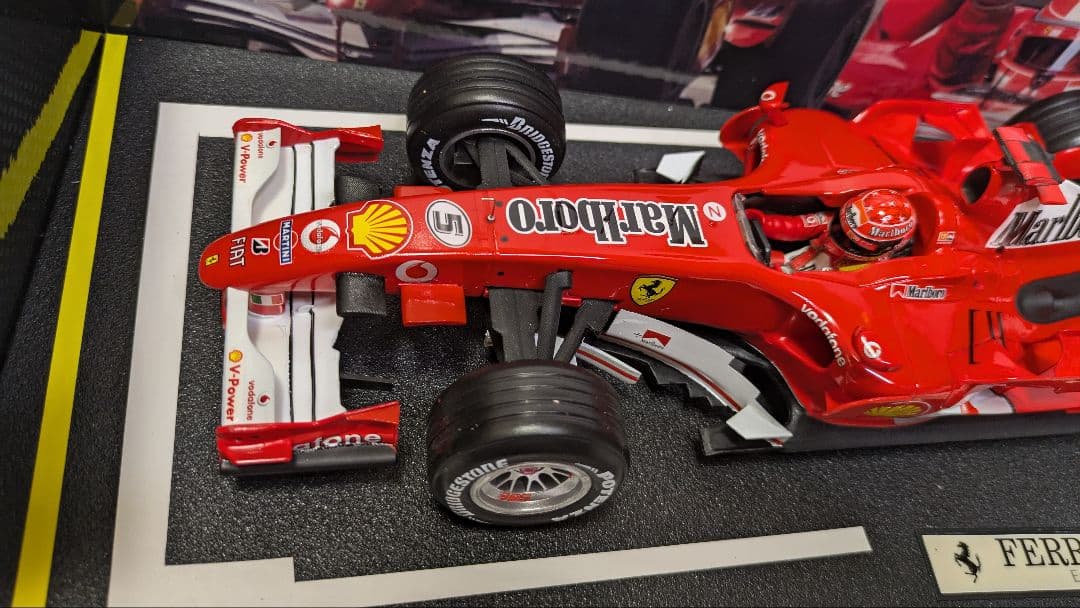HW 1/18 FERRARI 248 F1 #5 シューマッハ カスタム