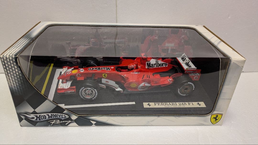 HW 1/18 FERRARI 248 F1 #5 シューマッハ カスタム