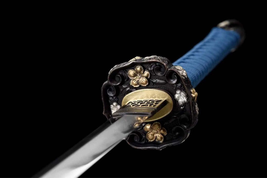 桜太刀 刀装具 高級本格居合刀 日本刀 模造刀 武具 舞踊刀 古兵器 太刀