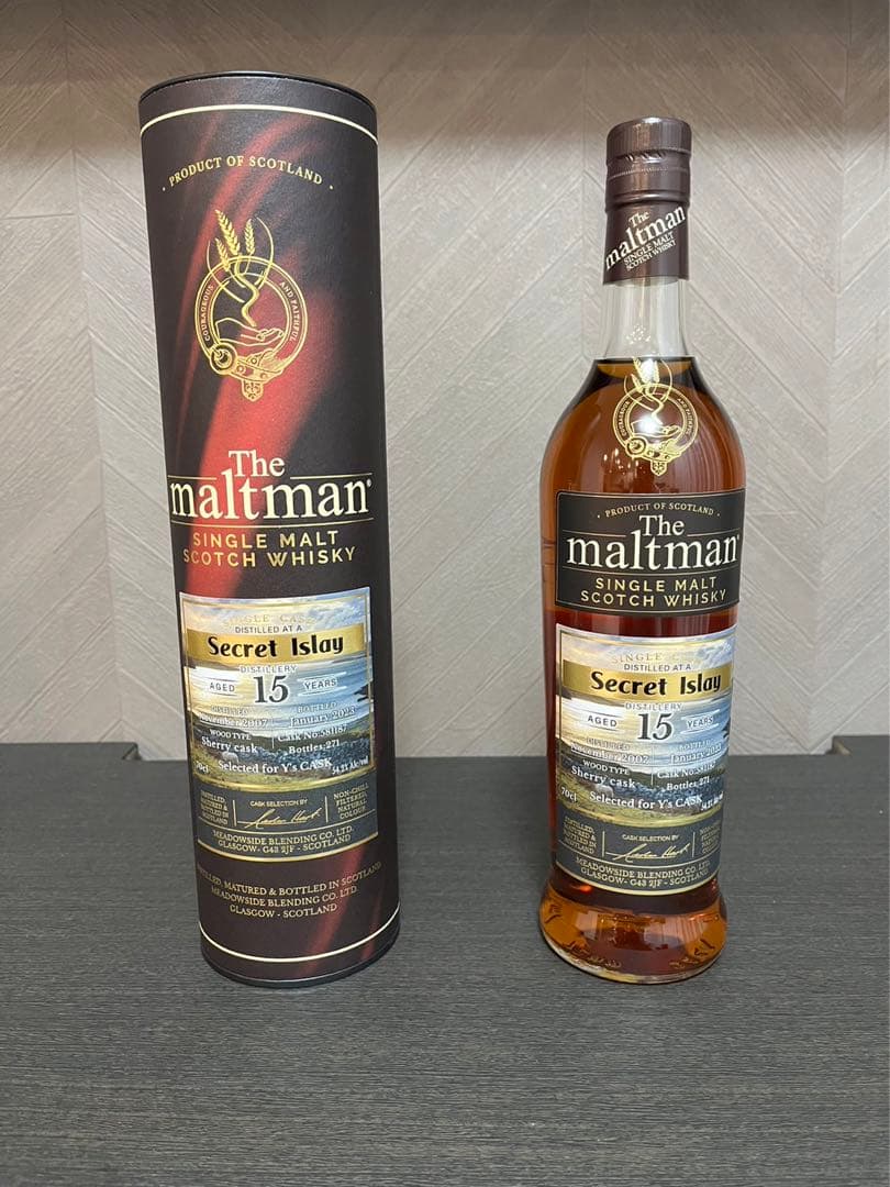 ザ モルトマン シークレットアイラ 15年 Y'sカスク シェリーカスク