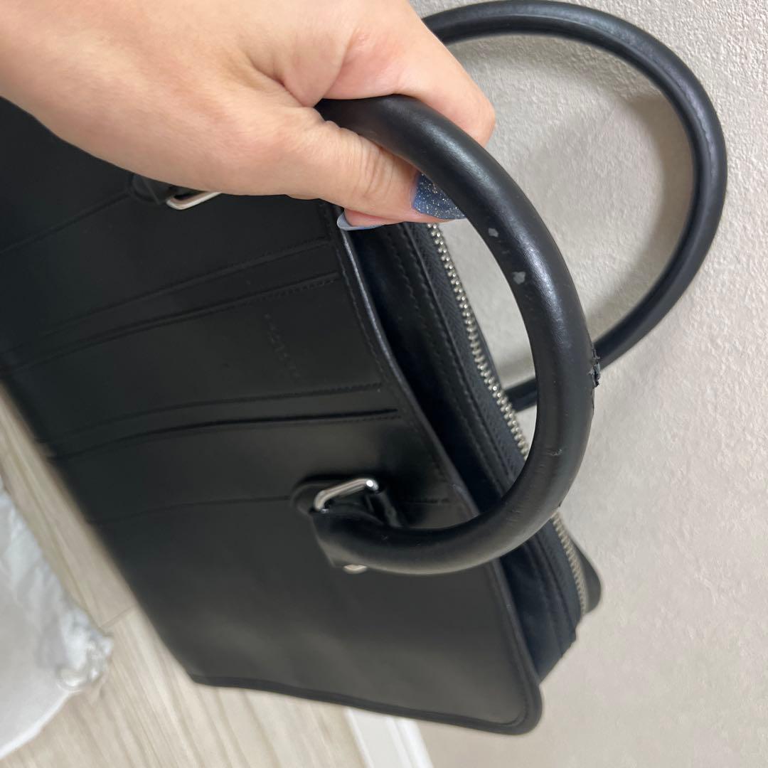 COACH ブラック ビジネスバッグ　ロベ