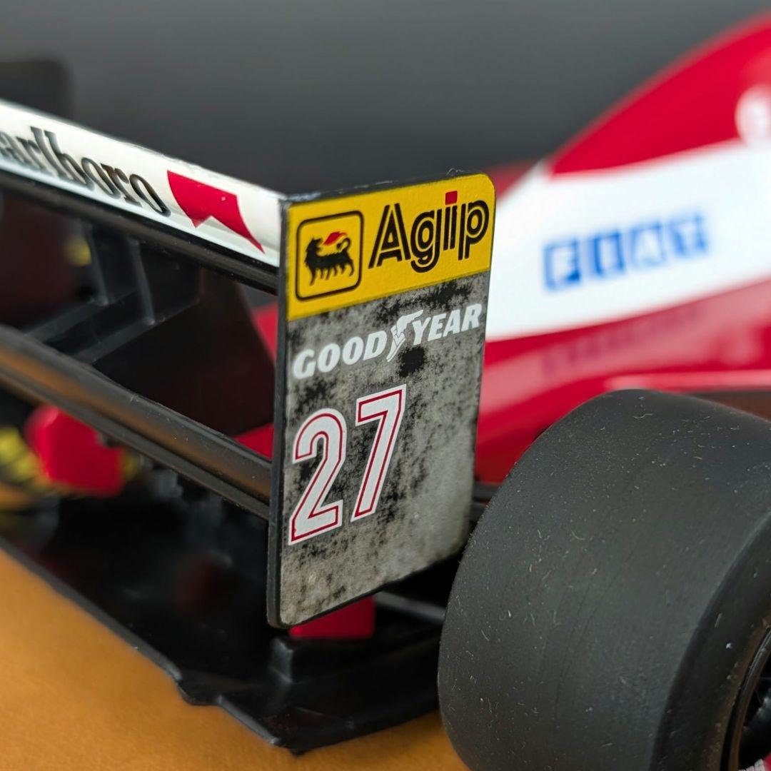 ミニチャンプス 1/18 フェラーリ F93A 1993 #27 J.アレジ