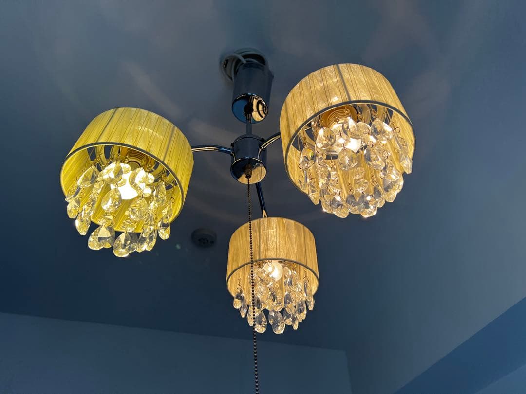 ことぶき様】フランフラン シャンデリア Franc Franc クリスタル照明