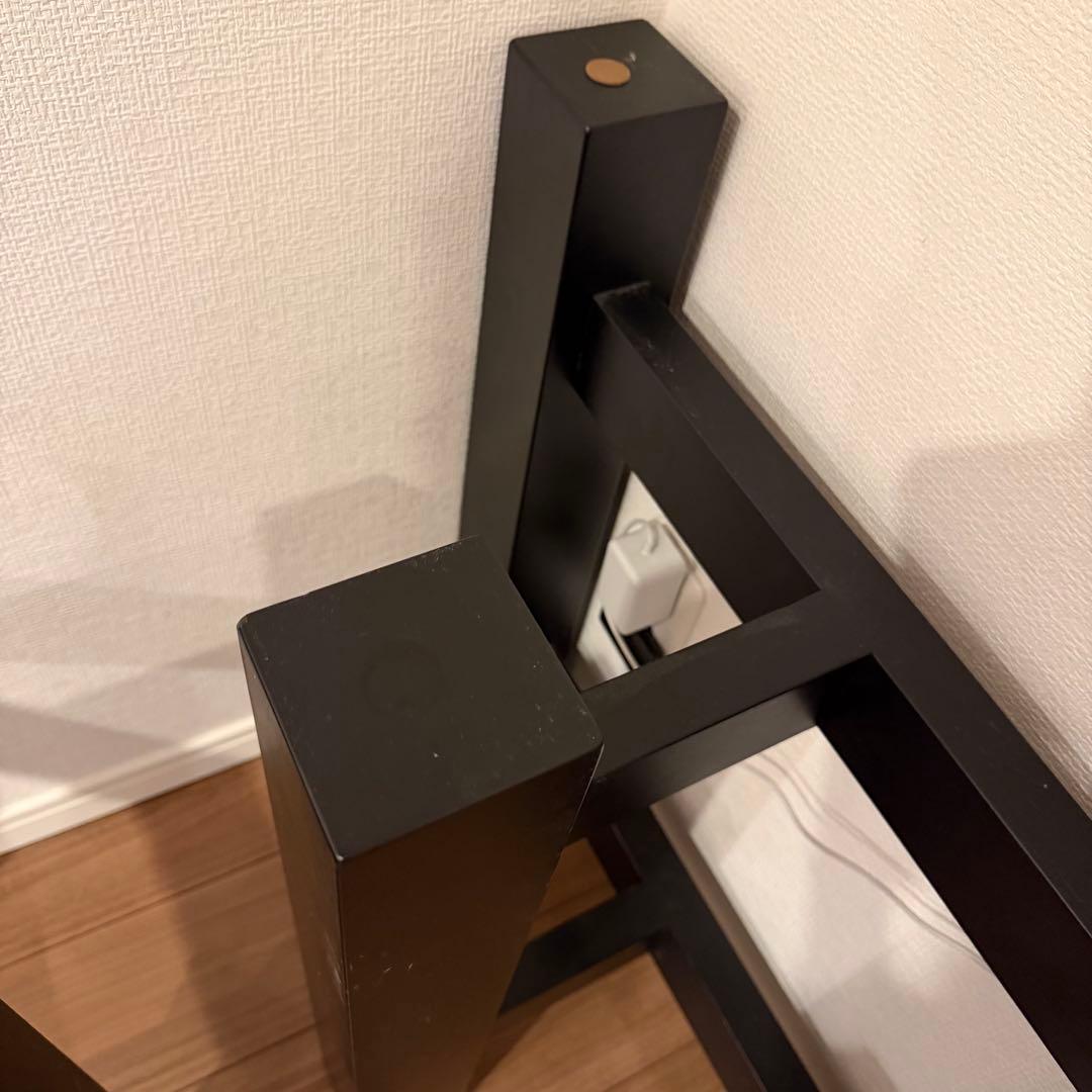 一枚板　ダイニングテーブル脚　木製　※もう1つの出品とセットでご購入ください