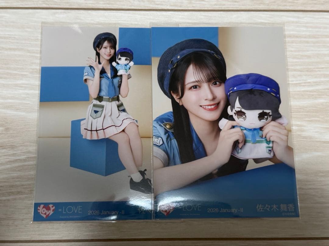 イコラブ モーリーファンタジーコラボ 生写真 セミコンプ佐々木舞香