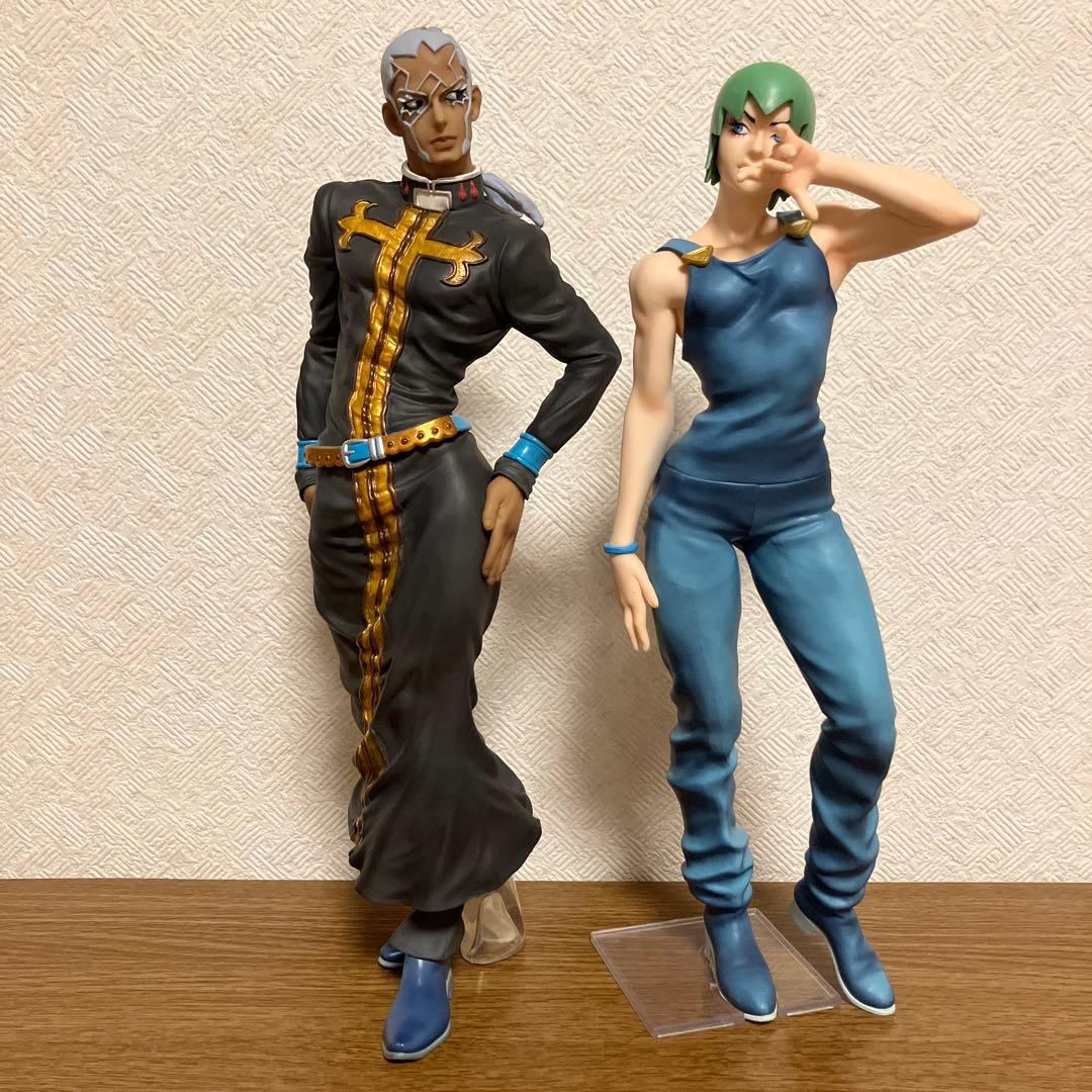 ジョジョの奇妙な冒険 一番くじ 6部 ストーンオーシャン 15体とロゴ