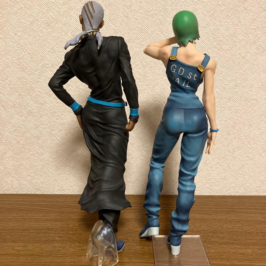 ジョジョの奇妙な冒険 一番くじ 6部 ストーンオーシャン 15体とロゴ