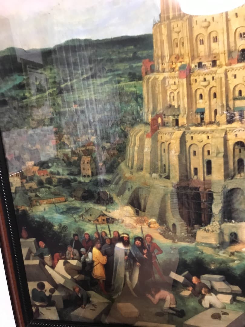 ブリューゲル バベルの塔 複製画