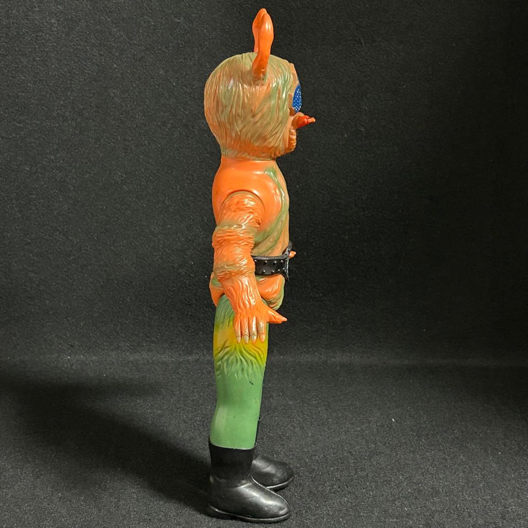 当時物 旧バンダイ スタンダードソフビ 仮面ライダー 蜘蛛男 石森プロ