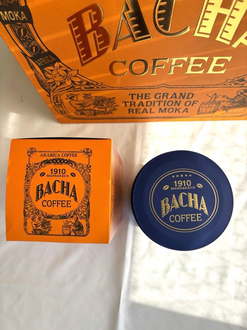 新品・箱入り】Bacha Coffee バシャ キャニスター ロイヤルブルー
