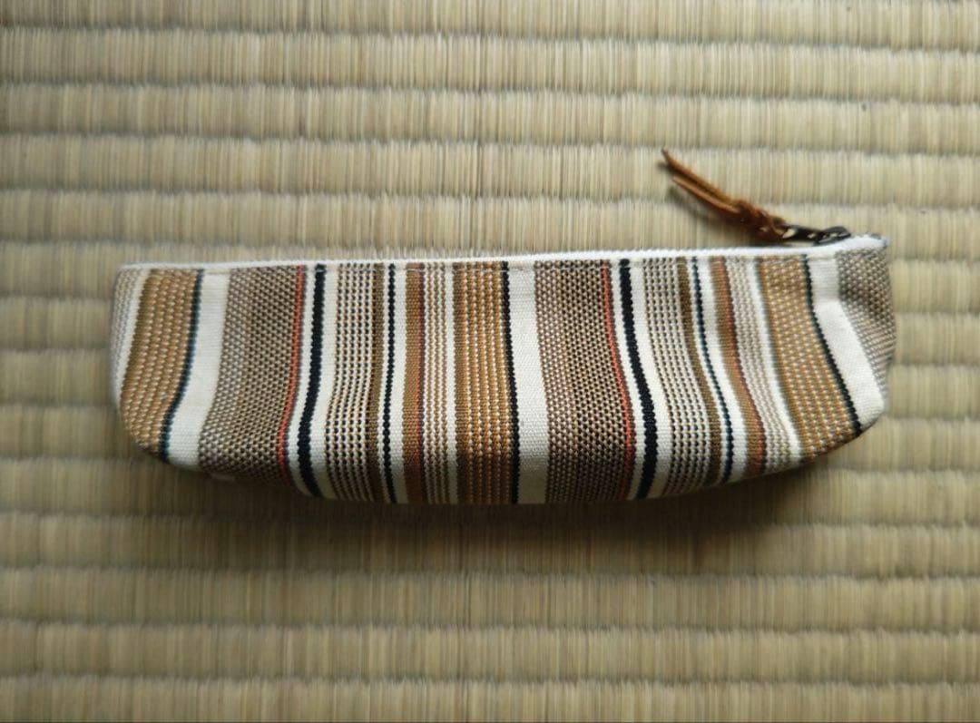 ユナイテッドビーズ ラダイト ボート ペンケース カフェラテ 廃盤