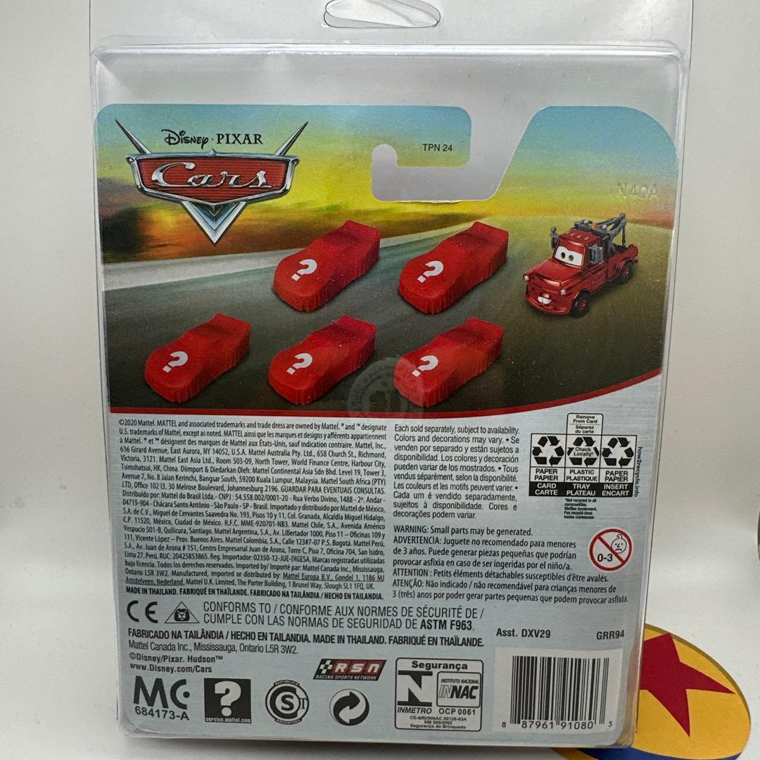 カーズ マテル RACING RED MATER ミニカー ピクサー