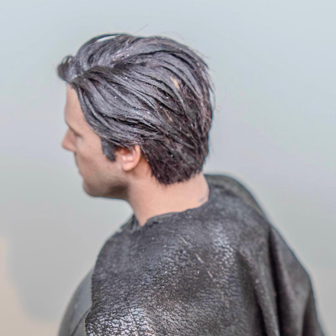 ホットトイズ バットマン ジャスティスリーグ 植毛ヘッド カスタム