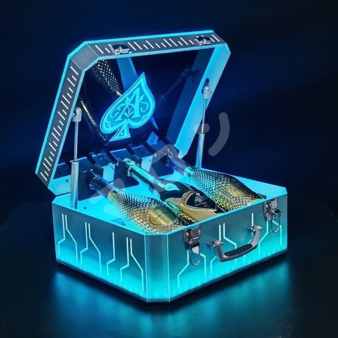 限定セール アルマンド アタッシュケース ボトルケース LED 大人気 LED