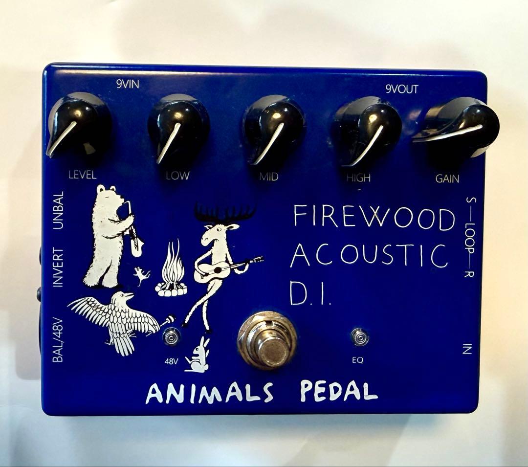 ギター ANIMALS PEDAL FIREWOOD ACOUSTIC D.I.