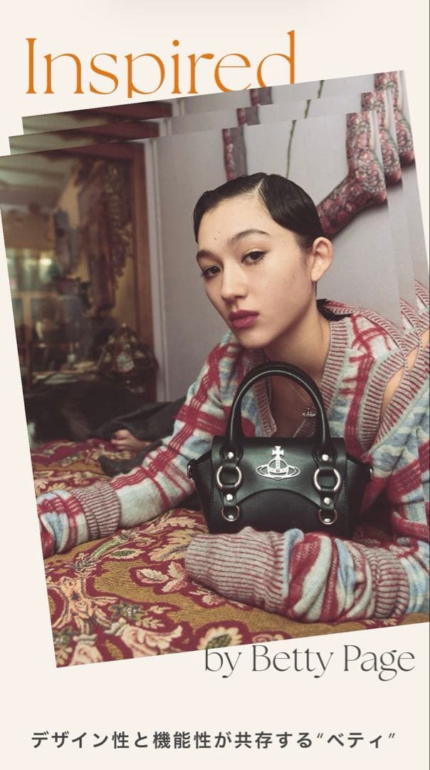 新作　Vivienne Westwood BETTY MINI ハンドバッグ