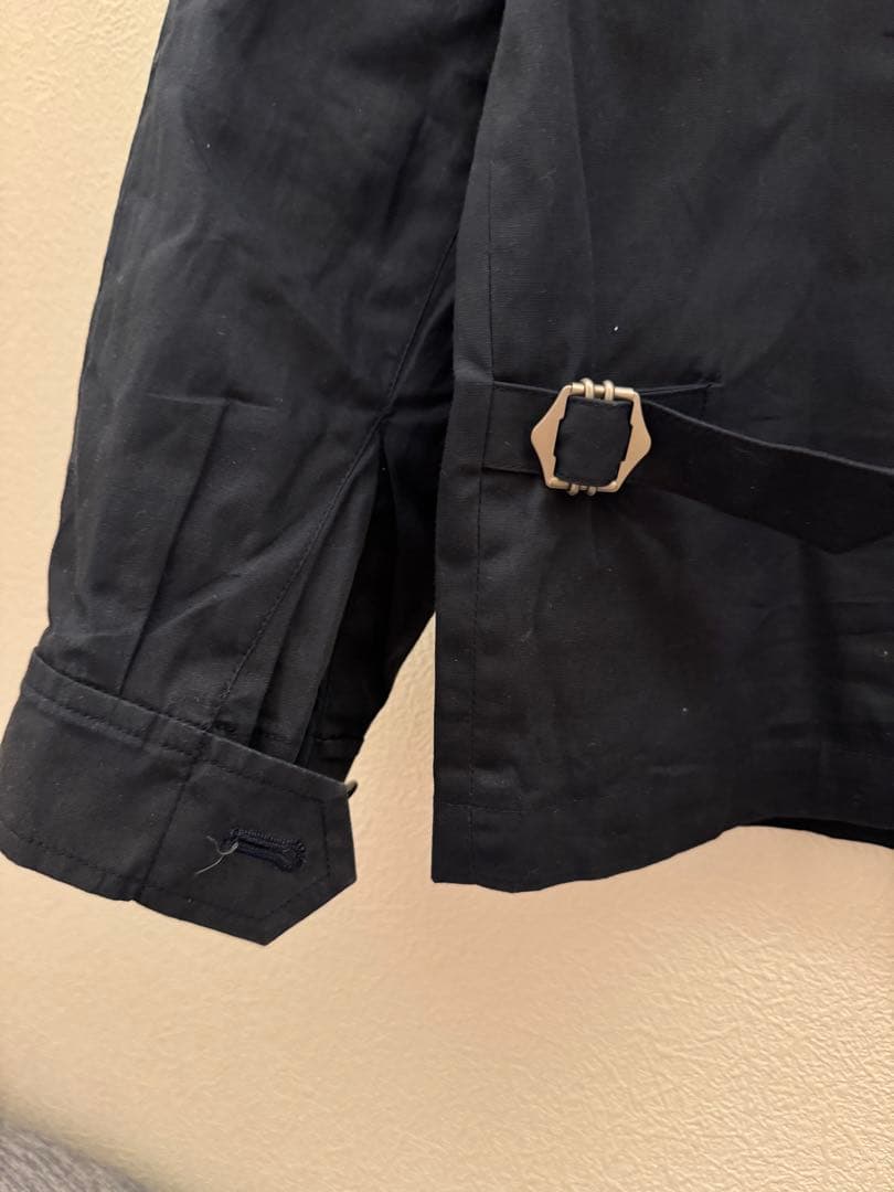 バラクータ　メンズL ジャケット　ブルゾン　コットン100ブラック　黒　アウター