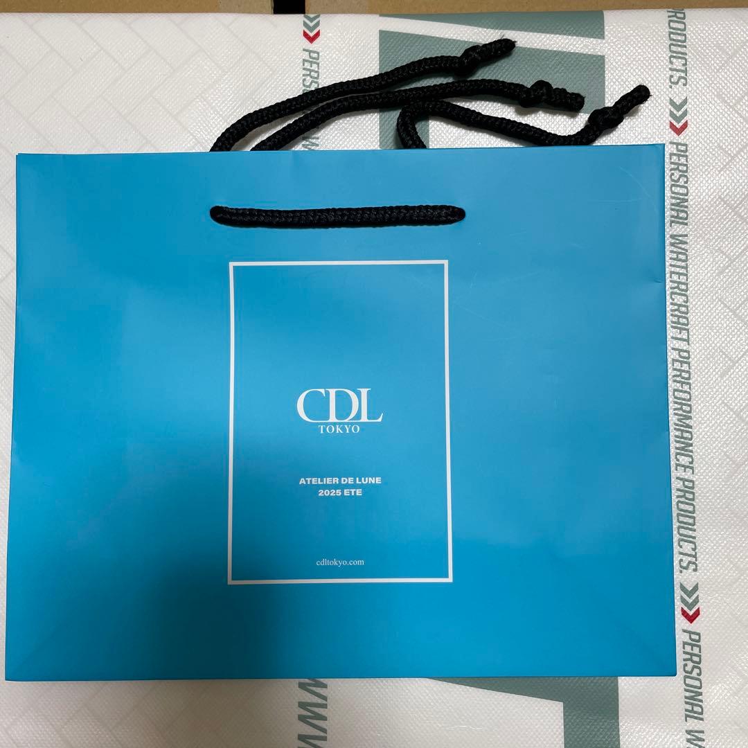 CDL TOKYOロゴ入り大阪限定青色トートバッグ新品未使用品ショッパー付