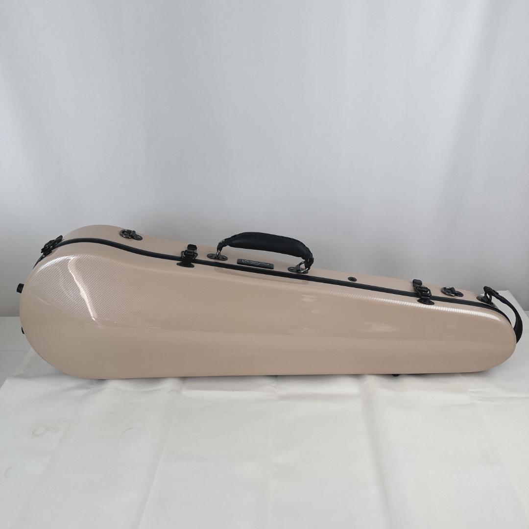美品☘️ カーボンマック　バイオリンケース　4/4サイズ　ピンクベージュ