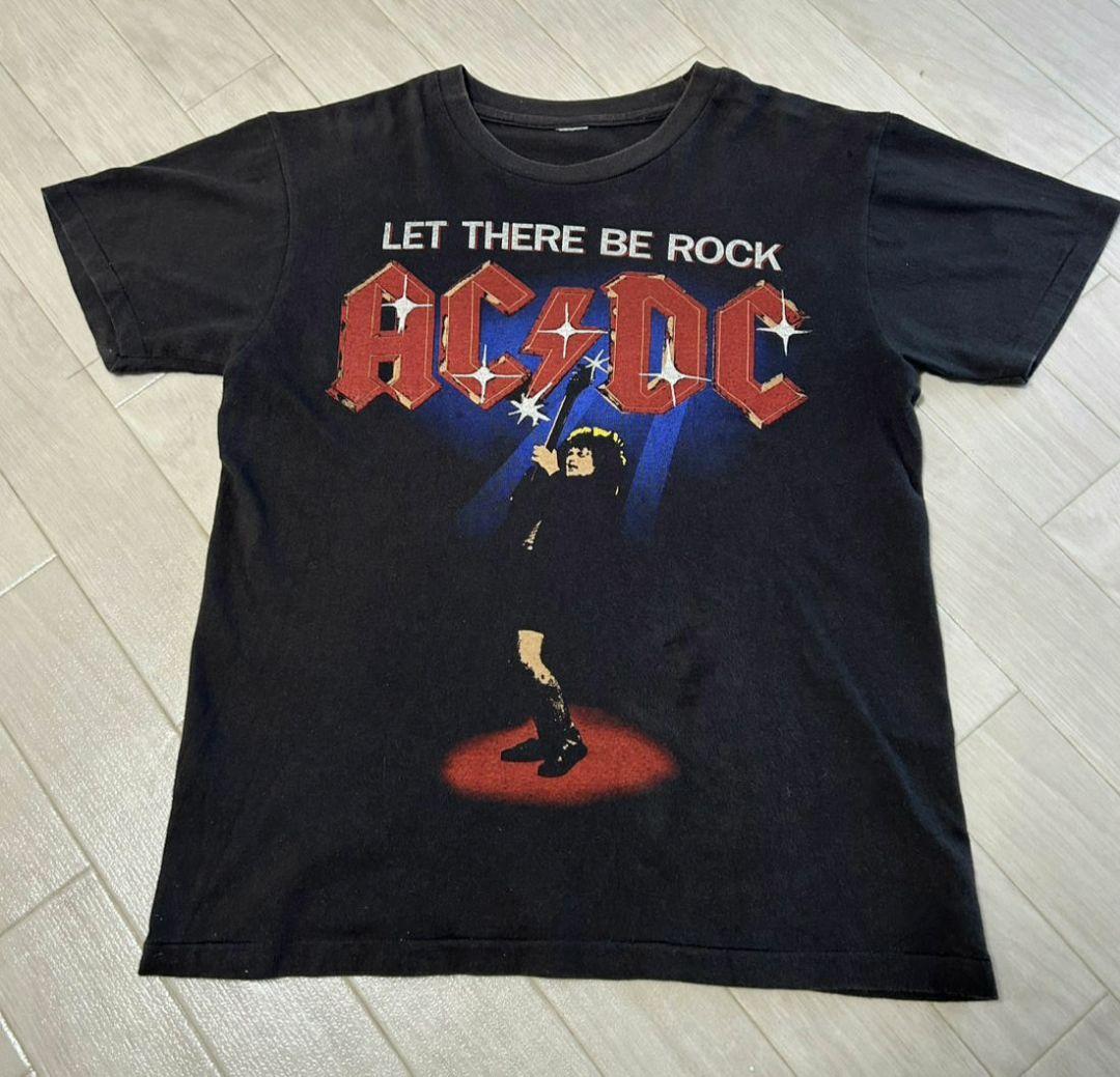 最終値下げ！80s AC/DCビンテージTシャツ