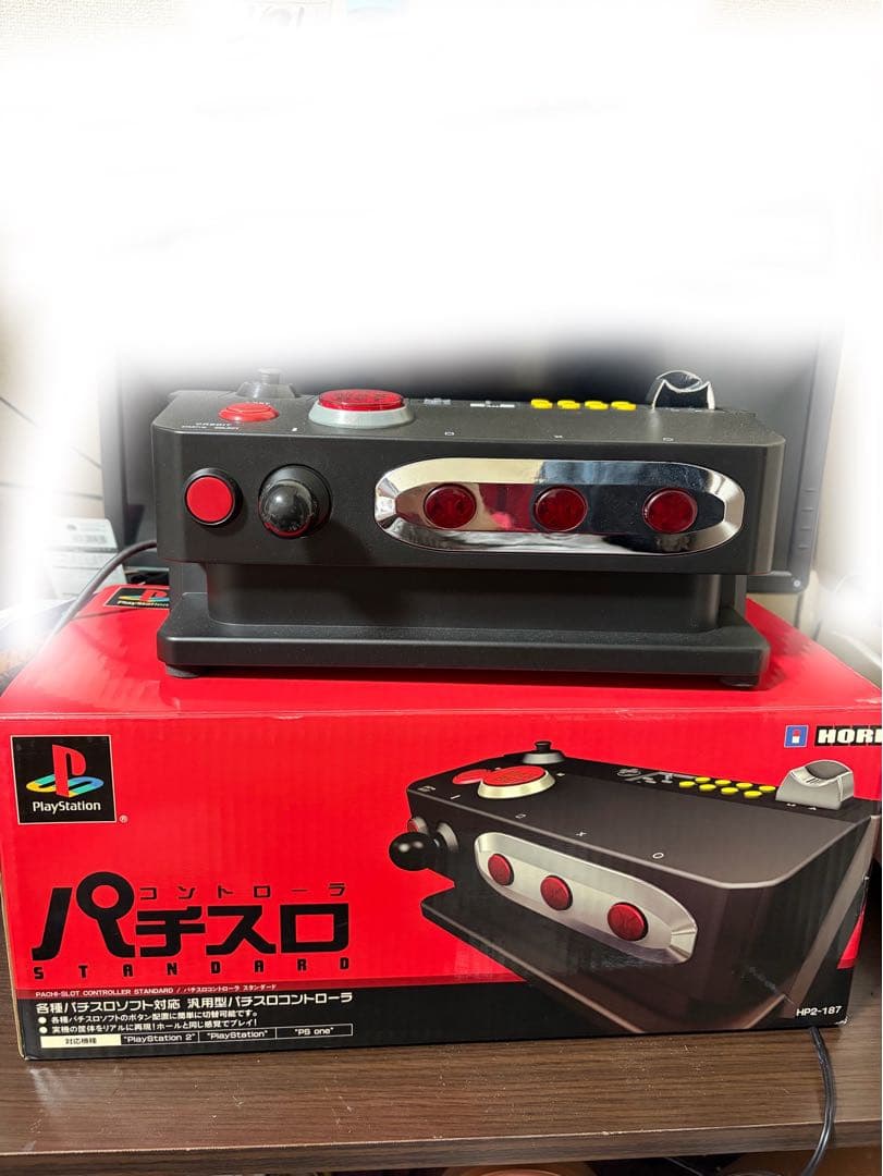 HORI パチスロコントローラー PlayStation2 ソフト付き