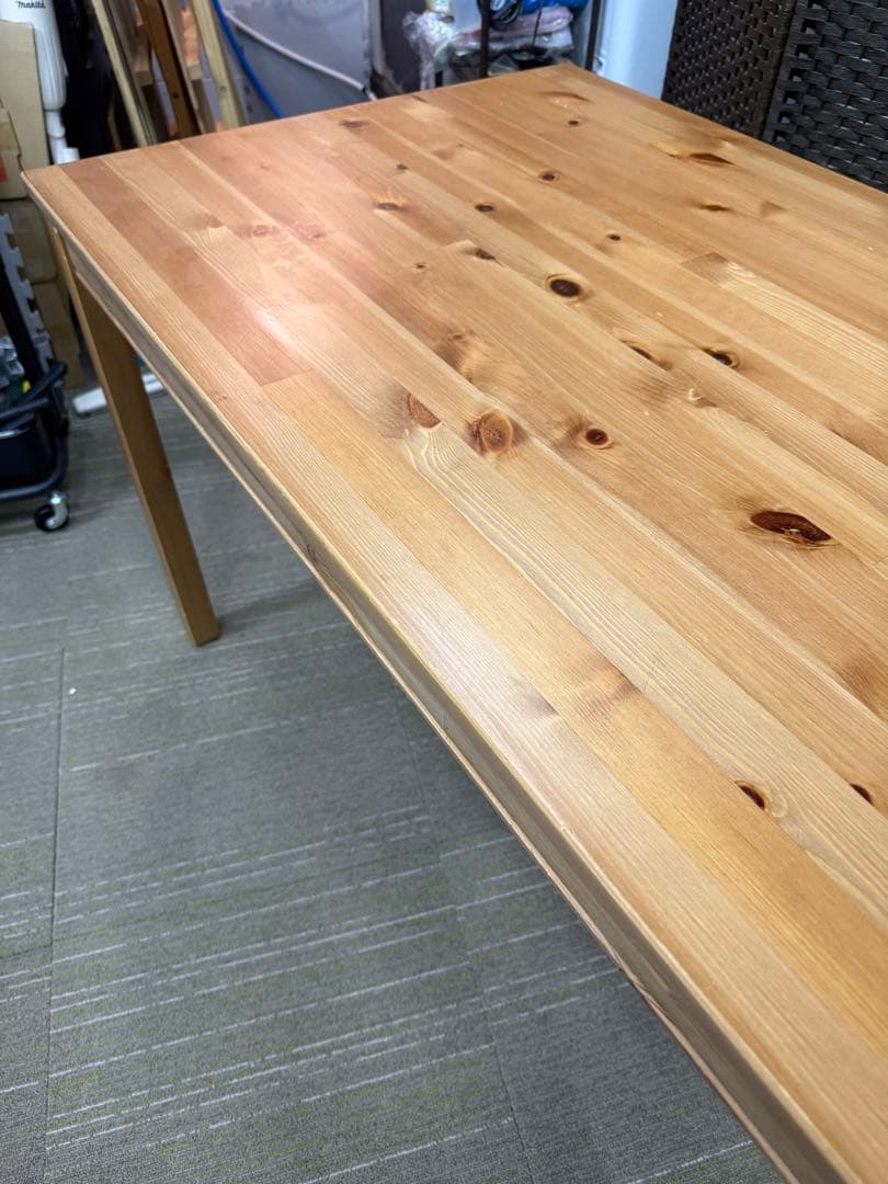 【洗浄消毒作業済】IKEA ダイニングテーブル　チェア3脚　ヨックモック