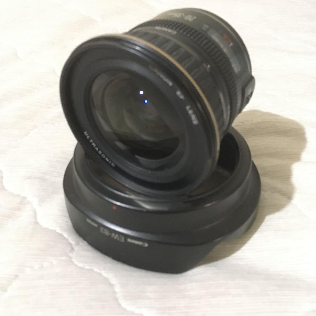 CANON EF 20-35mm F3.5-4.5 USM 動作品 別売フード付