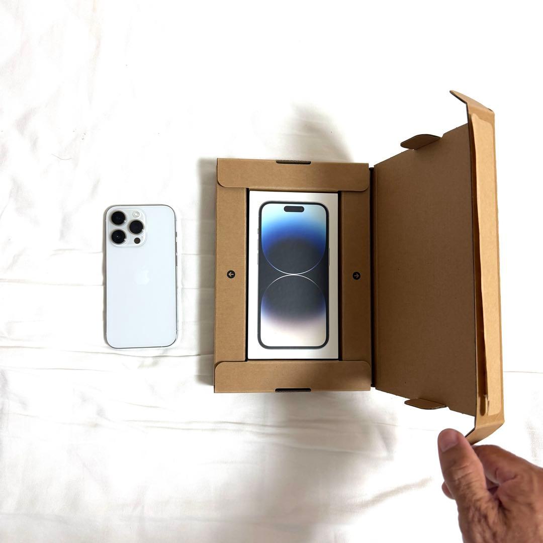 iPhone14Pro 256GB シルバーSIMフリー バッテリー状態100％