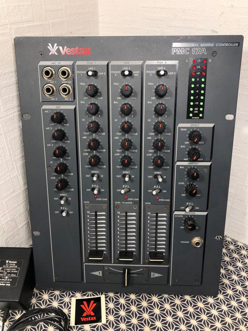 Vestax ベスタックス DJミキサー PMC 17AVestax（ベスタクス） Vestax