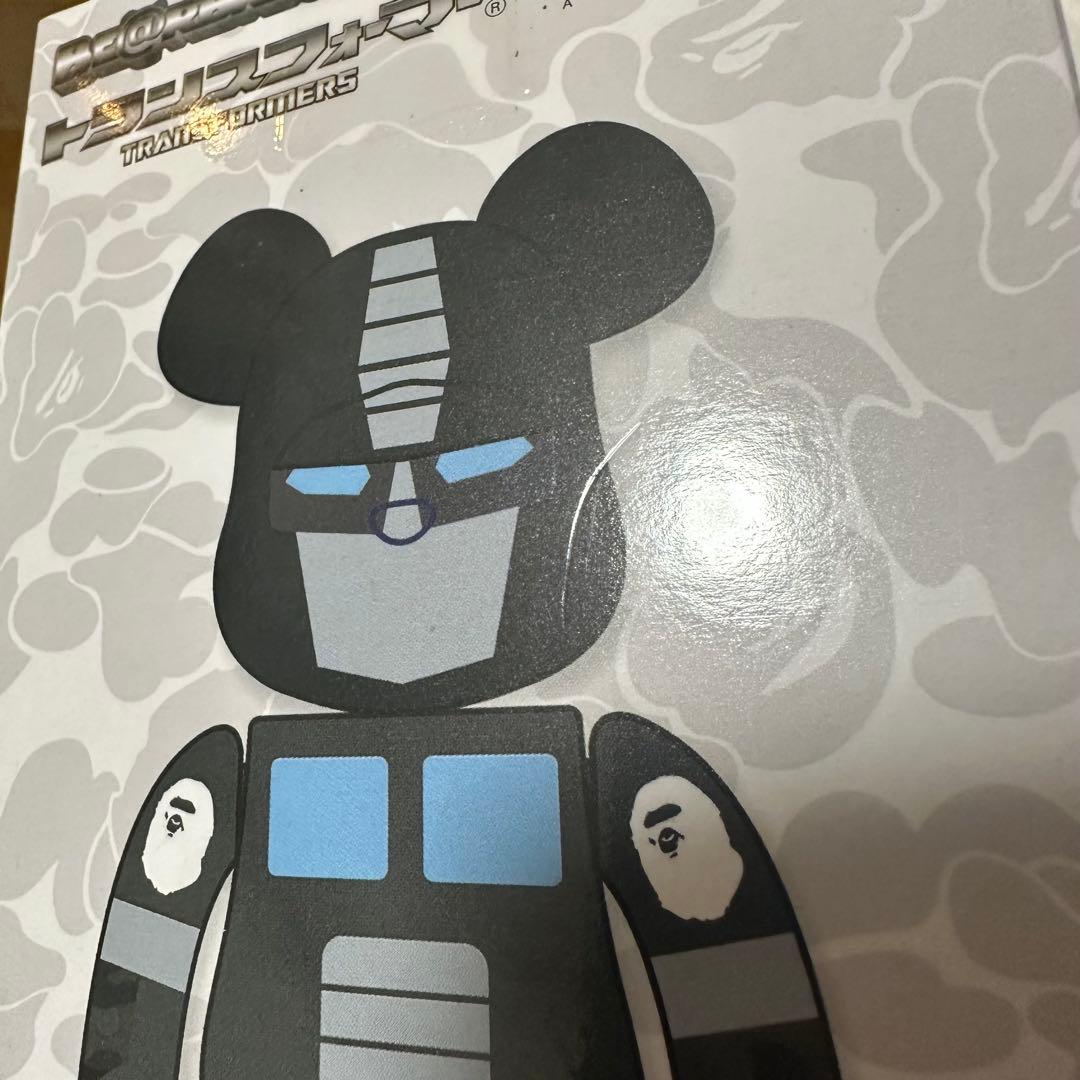BE@RBRICK×TRANSFORMER OPTIMUS PRIME BAPE
