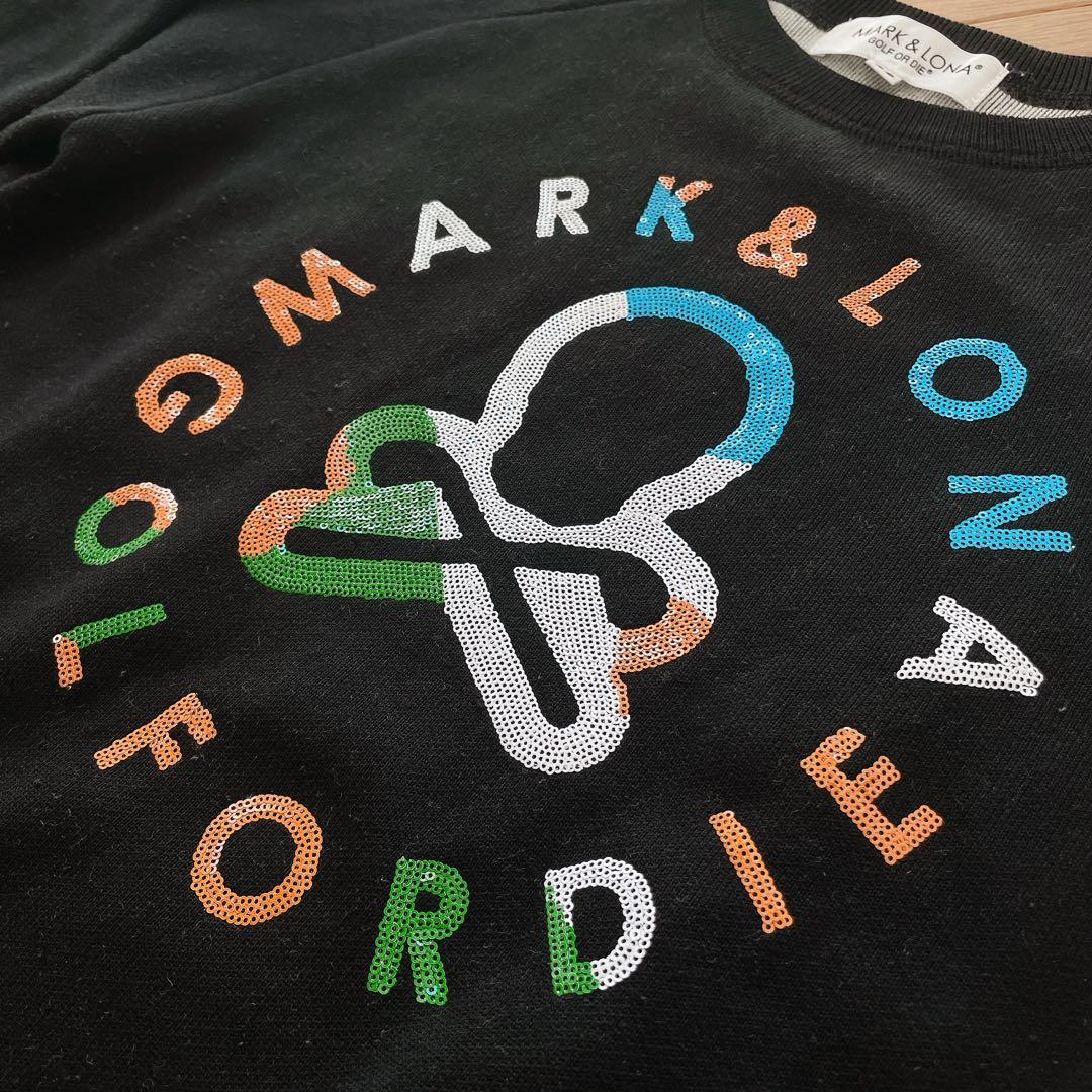 【MARK & LONA 】レディースブラックセーター 38