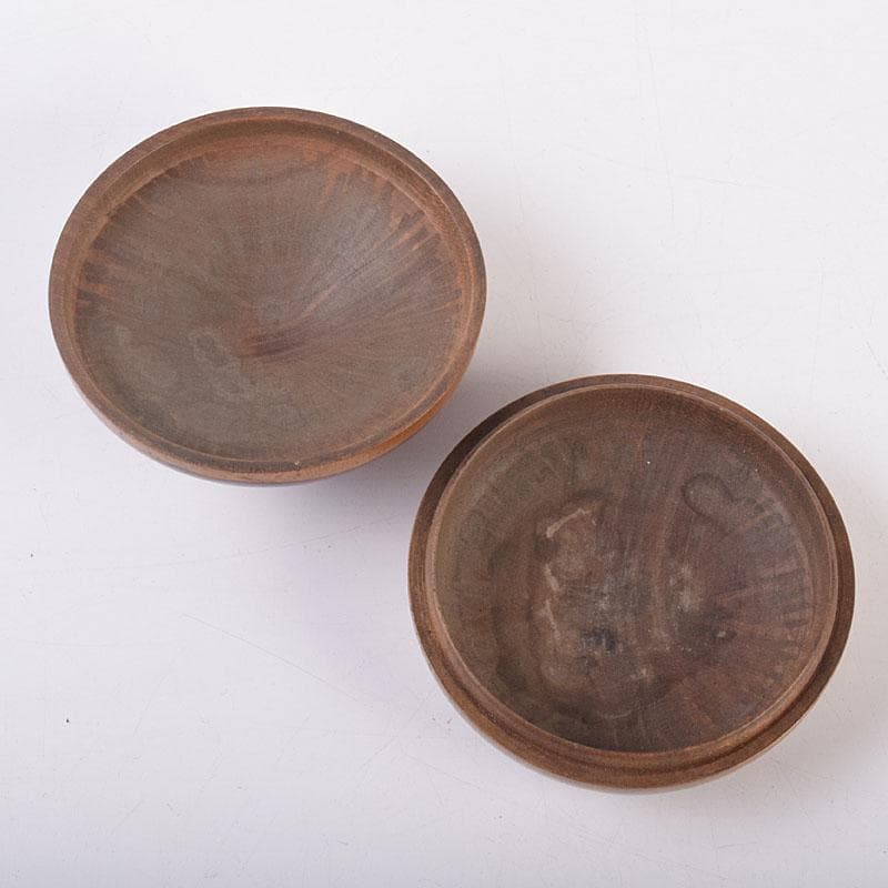 茶道具　宗元　竹根　香合　袱紗付　共箱　V　R9027