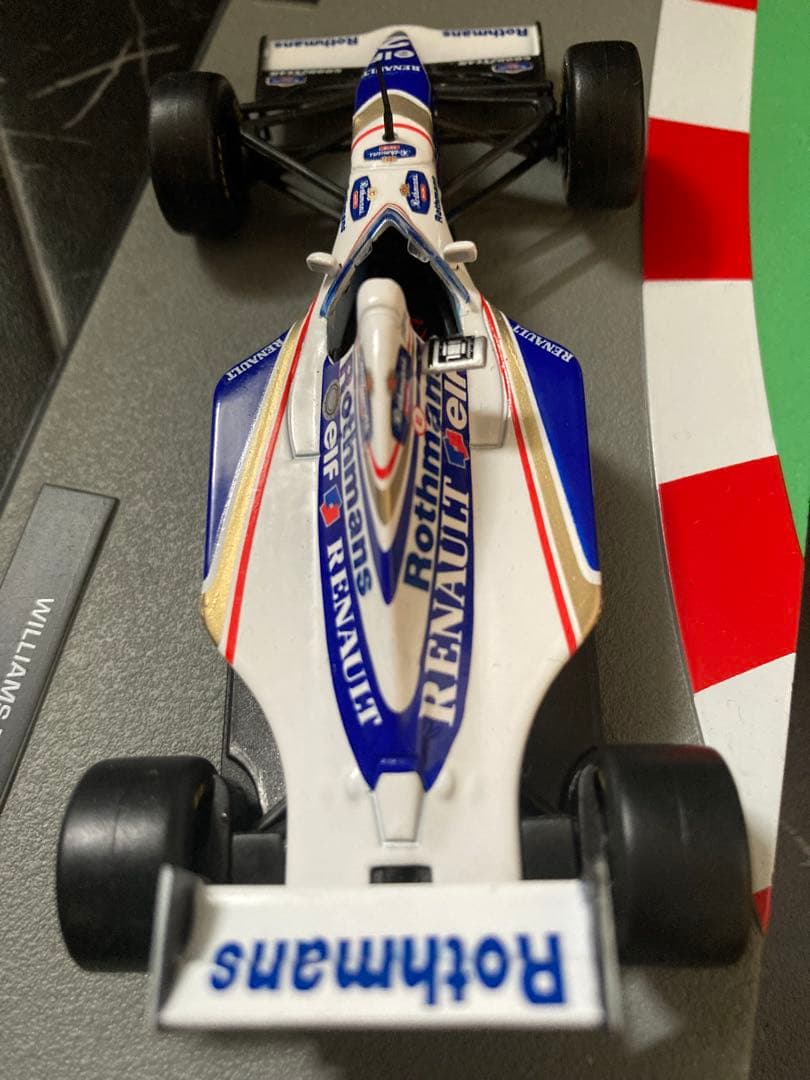 F1マシンコレクション ウィリアムズ　FW16 ロマンズデカール追加　セナ仕様