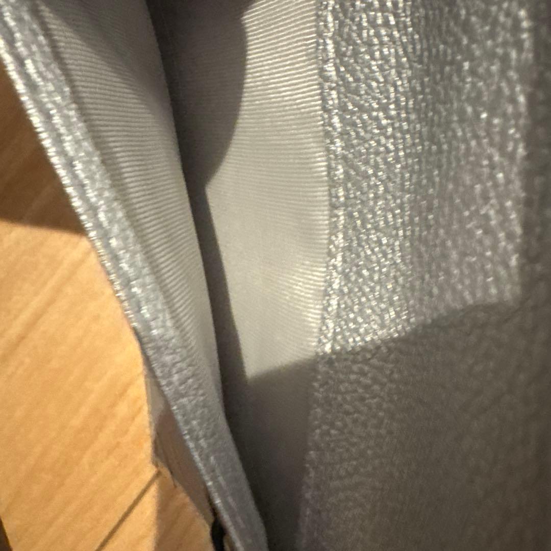 皇居　シルバー　限定 長財布 イエロー 金　黄色 　牛革　財布　風水　金運アップ