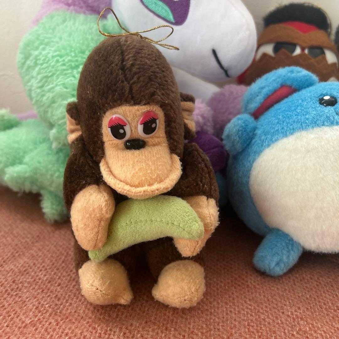 レトロ　プライズ　赤鬼　猿　豚　くま　ポケモン　ガラルポニータ　TOMY マリル