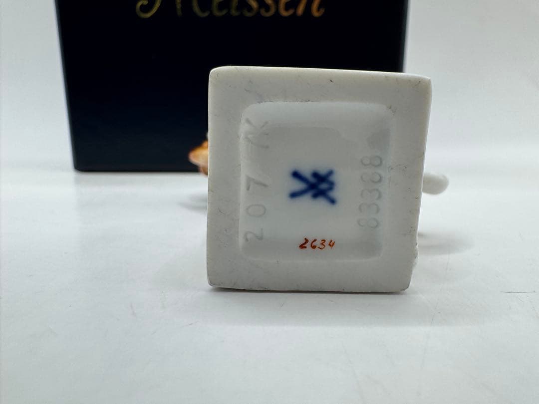 極美品 Meissen マイセン 干支シリーズ 猪 イノシシ 亥 フィギュリン