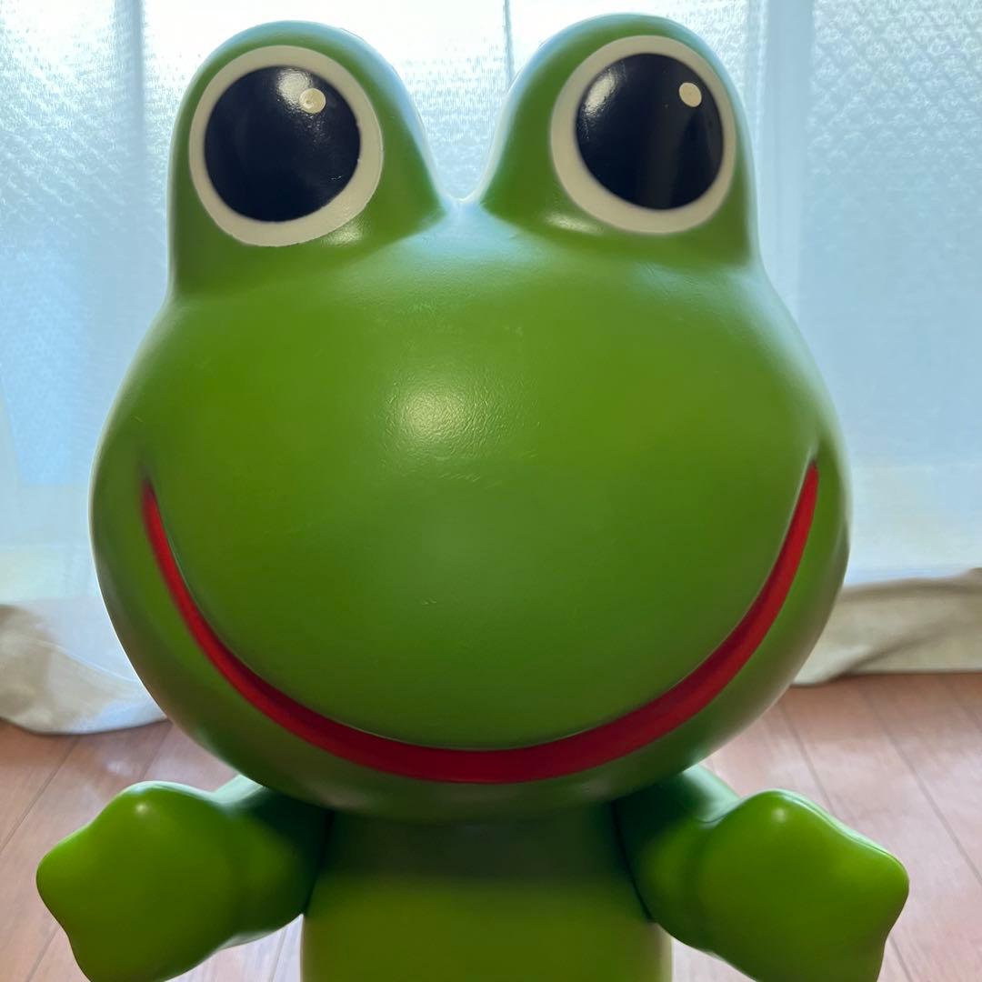 ケロちゃん コルゲンコーワ 2代目 店頭 宣伝用 カエル 薬局 昭和