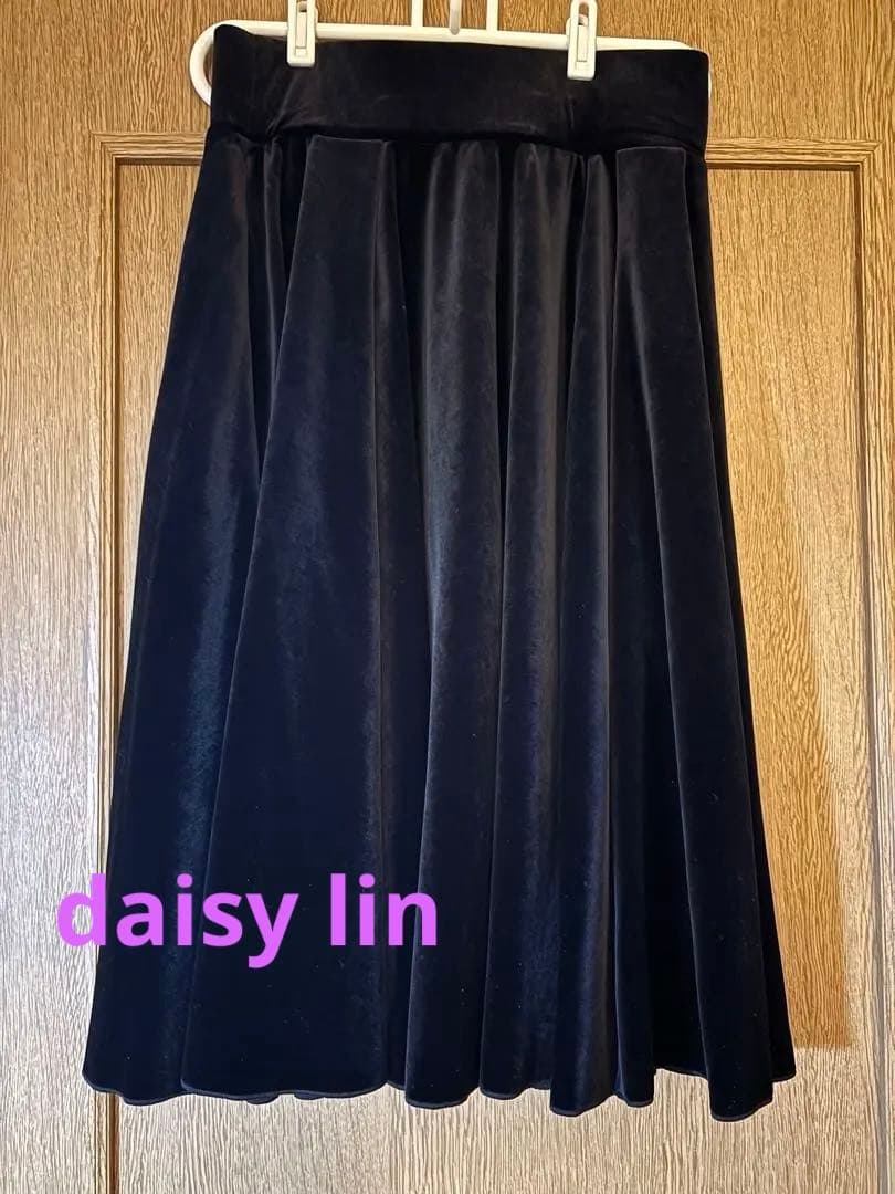 DAISY LIN ベロア　Skirt Swing Flare 38