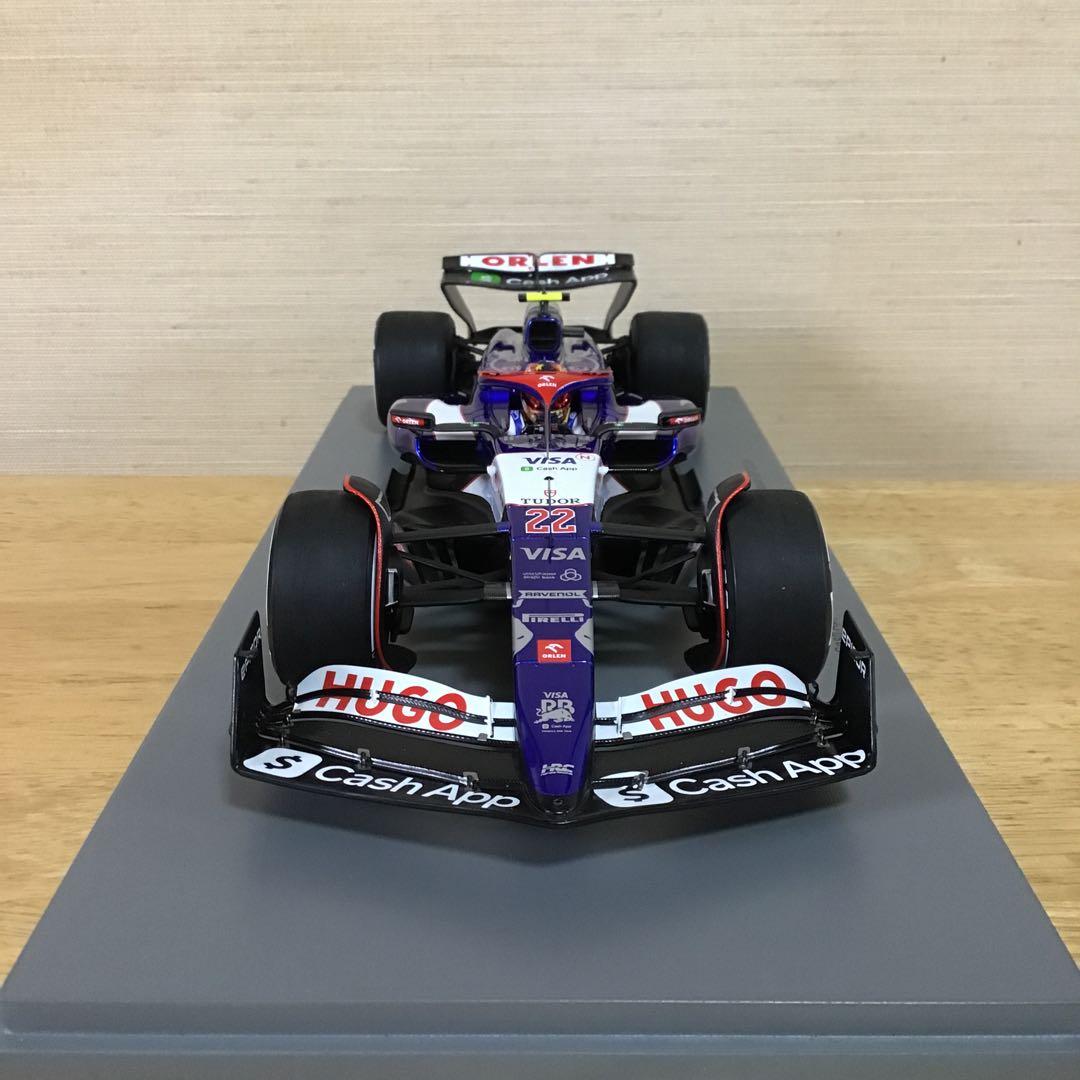 スパーク 1/18 VCARB 01 No.22 角田裕毅