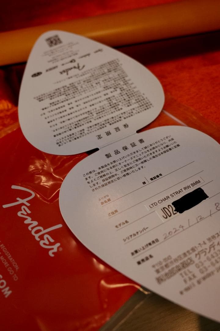 ギター Fender Limited Char Stratocaster