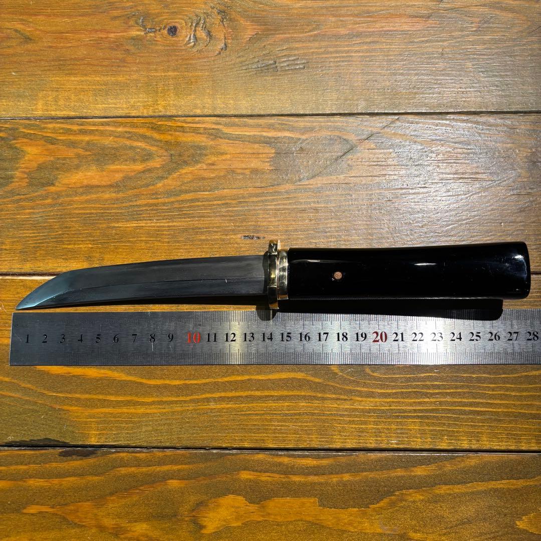 日本刀残欠クラフトナイフNo.84 筑前国住宗次 切先