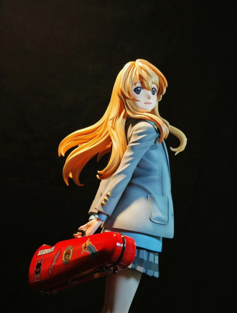 四月は君の嘘 宮園 かをり 樹脂 彫刻 フィギュア