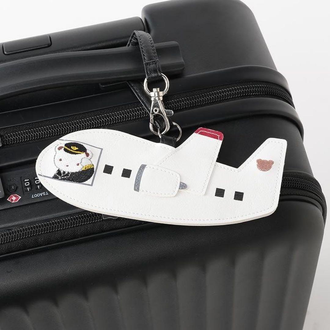 familiar × JAL】ファミリア飛行機型ネームタグ ラゲッジタグ 限定