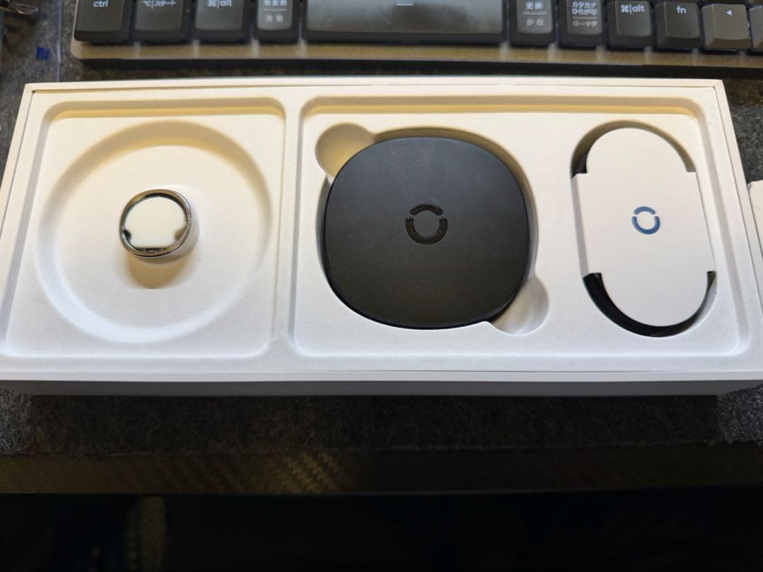 Ringconn gen 2 スマートリング(シルバー) サイズ9