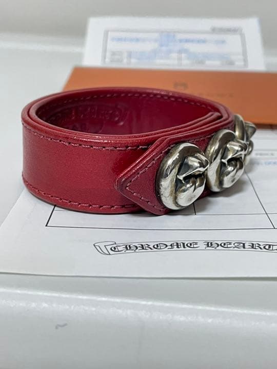 マルタンマルジェラ本人期 黒レザー ブレスレット バックル付き