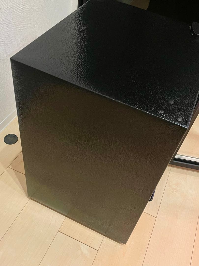 【ほぼ未使用】Shelddi ガラスドア冷蔵庫（48L）